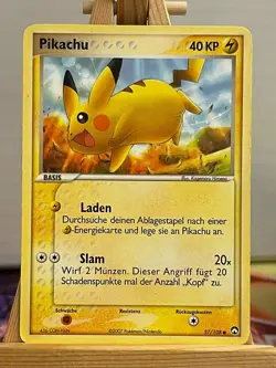 Pikachu 42/146 Ex Power Keepers Common Deutsch VG Pokemon - Image 1