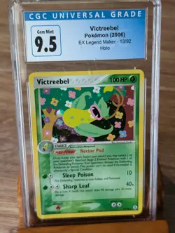 2006 Pokemon Ex Legend Maker Victreebel Holo #13 CGC Gem Mint 9.5/10 - Image 1