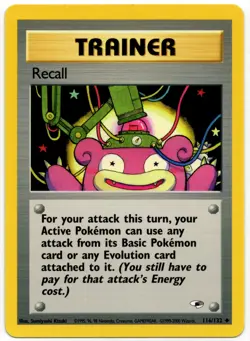 Pokemon - Gym Heroes Recall 116/132 NM - Image 1