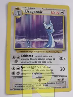 Dragonair R Set Base 18/102 R Rara R Pokemon R Unlimited Italiano R EX - Image 1