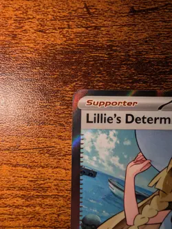 Pokemon Lillie's Determination 169/132 Ultra Rare Mega Evolution Holo Mint Card - Image 2