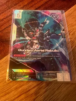 Gundam Card Game NewType Challenge Winner Promo GD01-067 Gundam Aerial Rebuild - Image 1