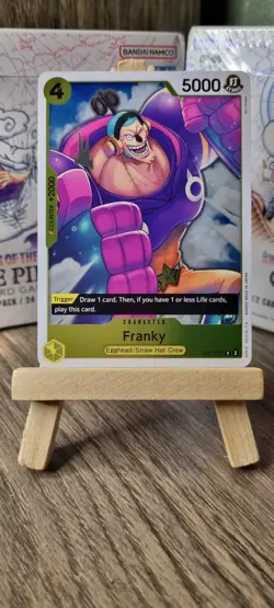 OP07-107 Franky SINGLE One Piece TCG card - Image 1