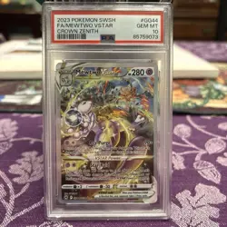 Mewtwo VSTAR Crown Zenith: Galarian Gallery Ultra Rare Card #GG44/GG70 PSA 10 - Image 1