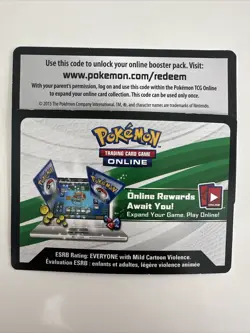 Pokemon TCG Online Cards Unused Codes Sent By Message - 61 Available! - Image 1