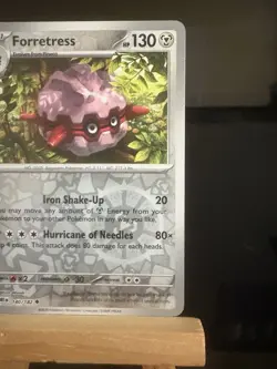 FORRETRESS - 140/182 Destined Rivals NM Reverse Holo Uncommon Pokemon TCG Card - Image 3