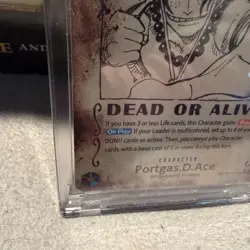 One Piece TCG - Portgas.D.Ace - Wanted Poster - (Error Card) - OP13 - Image 5