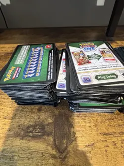 Lot Of 800+ Unused Pokemon Code Cards From S&S, S&V, and Mega Evolution - Image 4