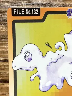 Pokemon Carddass Card Ditto File No.132 Bandai Pocket Monsters 1997 Japan - Image 3