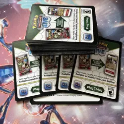 102x Surging Sparks Pokemon TCG Live Code Cards Unused *Ebay Message Delivery* - Image 1