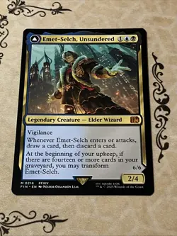 Emet-Selch Unsundered Card Regular Final Fantasy Magic The Gathering Near Mint - Image 1