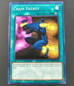 Yu-Gi-Oh! Spell Ruler Chain Energy Common Spell Card SRL-EN046 NM - Image 1