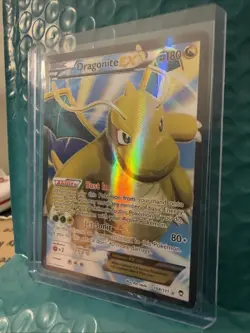 Pokemon TCG Dragonite EX Full Art Holo Ultra Rare Card 108/111, XY-Furious Fists - Image 3