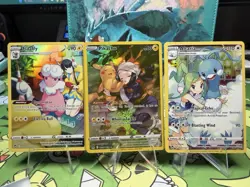 Pokemon TCG 5 Card Trainer Gallery Lot Holo Charizard Pikachu - Image 2