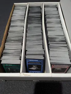 Star Wars CCG Bulk Lot Over 3000 Cards 100+ Rares, Mixed Rarity Decipher - Image 1