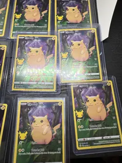 Huge Lot (11) Of Pokemon Celebrations Cards Pikachu 005,006,008/025 Holo NM - Image 3