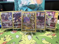 Pokemon TCG 5 Card Trainer Gallery Lot Holo Gengar Lost Orgin TG06/TG30 - Image 1