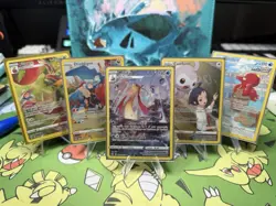 Pokemon TCG 5 Card Trainer Gallery Lot Holo - Image 1