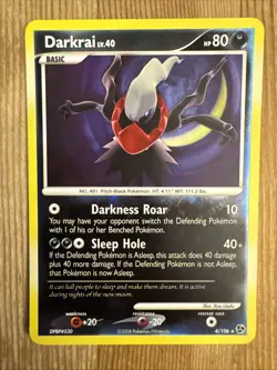 Darkrai - 4/106 - Pokemon Great Encounters Reverse Holo Card VLP - Image 1