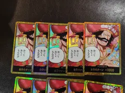 One Piece Card Game OP13 Japanese Gol D. Roger Gold DON!! Playset - Image 2