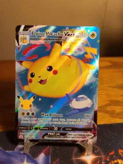 Pokemon TCG Flying Pikachu VMAX Holo Ultra Rare Card 007/025 Celebrations - Image 1