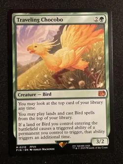 Traveling Chocobo Final Fantasy Regular - Image 1