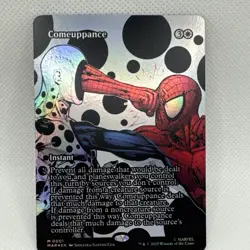 MTG - NM - SPM - Comeuppance (Borderless) Marvel Universe Eternal-Legal Foil - Image 1