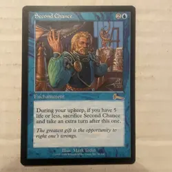 Second Chance Urza's Legacy Regular Mtg Magic The Gathering rare - Image 1