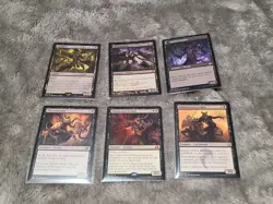 MTG Demon x6-Eater of Hope(FOIL)Mortarion Daemon Primarch/Rakshasa Gravecaller - Image 1