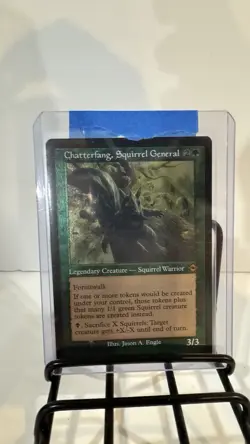Chatterfang, Squirrel General (Retro Frame Foil) #410 Modern Horizons 2 NM MTG - Image 1
