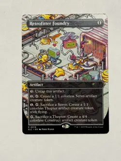 Retrofitter Foundry |NM| Encyclopedia Secret Lair Magic MTG - Image 1
