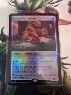 MTG - Sowing Mycospawn Modern Horizons 3 - Regular Foil - Image 2