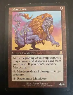 Masticore Urza's Destiny MTG Regular Moderately Played - Image 1