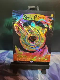 Sol Ring ?Halo Foil?#2 Encyclopedia Secret Lair Magic MTG - Image 1