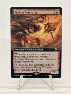 Hedron Detonator (Extended Art) #118 Commander: March of the Machine 250001 - Image 1