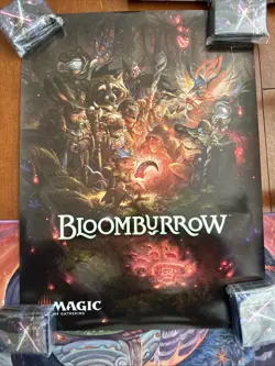 Brand New MTG Bloomburrow Foil Promo Poster x1 - Image 1