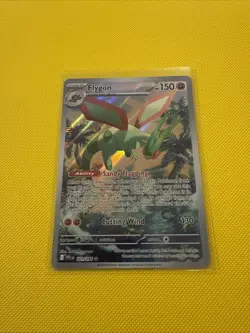 POKEMON MEGA EVOLUTION PHANTASMAL FLAMES - FLYGON ILLUSTRATION RARE [#101/94] - Image 1