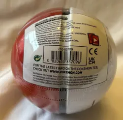Pokemon Poke Ball. Factory Sealed In Red/White With 3 Packs & 1 Coin - Image 3