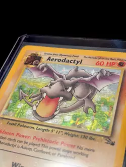 1999 Pokemon Fossil Rare Lot (13) WOTC Vintage LP Ditto Lapras Kabutops - Image 3