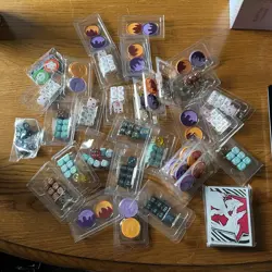 Pokemon TCG BIG Lot Of Assorted ETB Dice Sets And Markers - Image 1