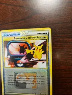 Pokemon Communication 98/123 League Promo Cross Hatch Holo Rare - Image 3