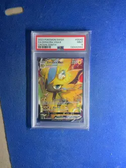 Graded PSA 9 2023 Pokemon SWSH FA/Zeraora VMAX Crown Zenith #GG42 - Image 1