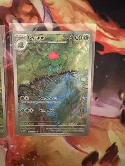 Pokemon Scarlet and Violet 151 Bulbasaur, Ivysaur Full Art Sir - Image 2