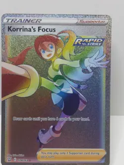 Korrinas Focus 174/163 Rainbow Secret Rare Battle Styles NM - Image 3
