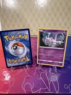Pokemon TCG Mewtwo Black Star Promo XY101 and SM77 - Image 2