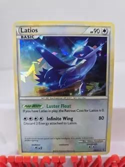 POKEMON HOLO PROMO LATIOS MOSAIC N° HGSS11 Cracked Ice Holo - Image 1