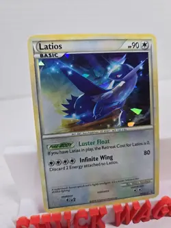 POKEMON HOLO PROMO LATIOS MOSAIC N° HGSS11 Cracked Ice Holo - Image 2