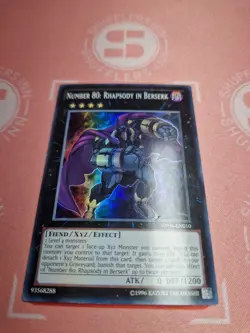 Number 80: Rhapsody In Berserk (LP) AP06-EN010 Super Rare - Image 1