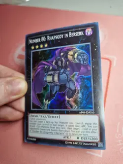 Number 80: Rhapsody In Berserk (LP) AP06-EN010 Super Rare - Image 3