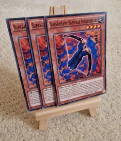 Yu-Gi-Oh - 3x Superheavy Samurai Soulpiercer - Common - SECE-EN009 - 1st Ed M/NM - Image 1